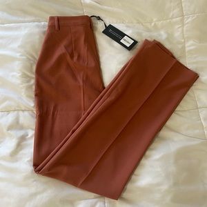 Elegant Rust Women's Pants